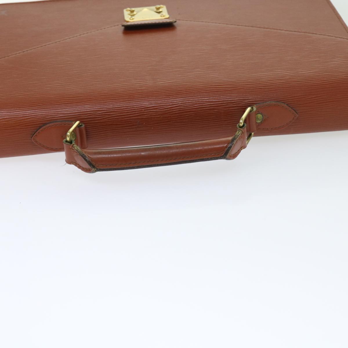 LOUIS VUITTON Epi Serviette Conseiller Briefcase Brown M54423 LV 56242