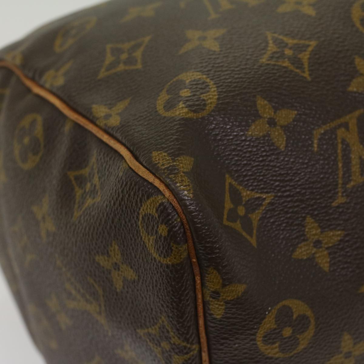 LOUIS VUITTON Monogram Speedy 35 Hand Bag M41524 LV 56243