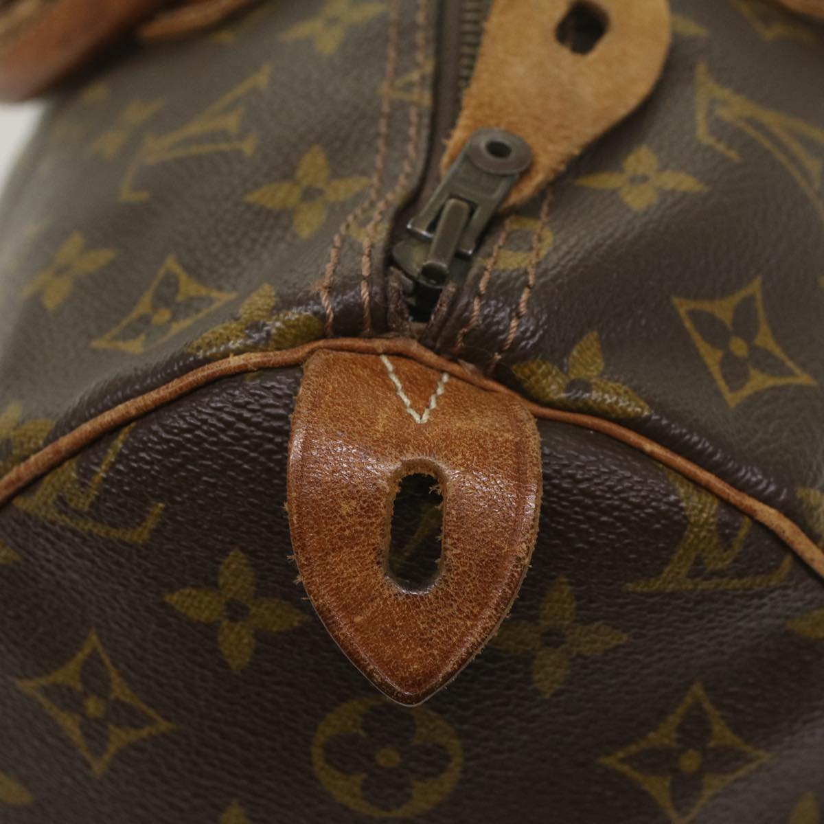 LOUIS VUITTON Monogram Speedy 35 Hand Bag M41524 LV 56243