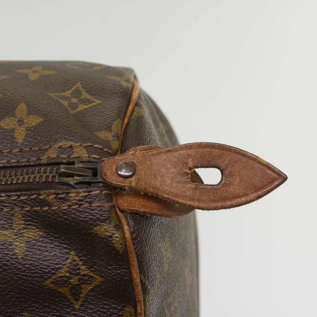 LOUIS VUITTON Monogram Speedy 35 Hand Bag M41524 LV 56243
