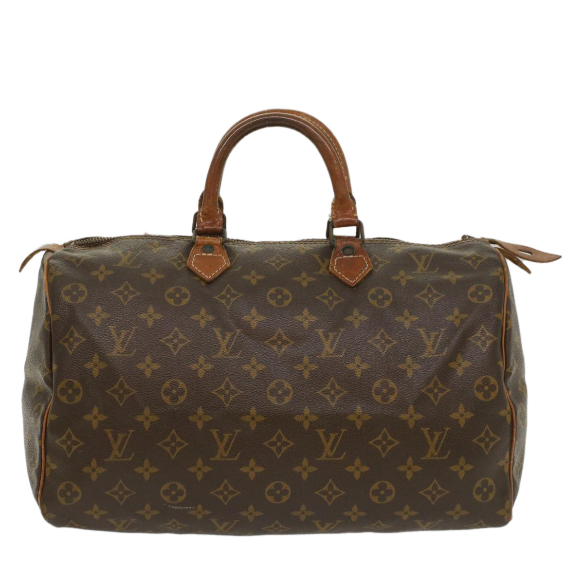 LOUIS VUITTON Monogram Speedy 35 Hand Bag M41524 LV 56243