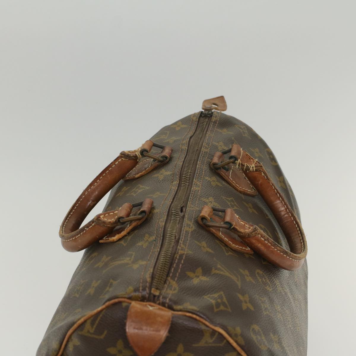 LOUIS VUITTON Monogram Speedy 35 Hand Bag M41524 LV 56243