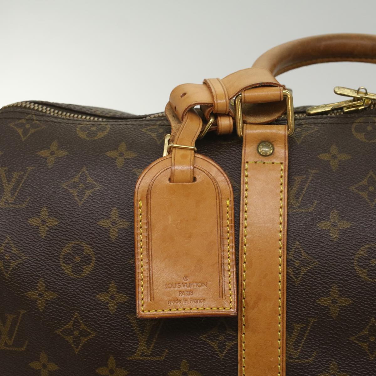 LOUIS VUITTON Monogram Keepall 45 Boston Bag M41428 LV 56244