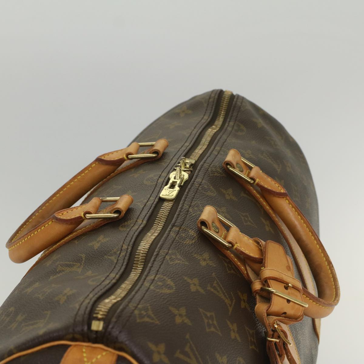 LOUIS VUITTON Monogram Keepall 45 Boston Bag M41428 LV 56244