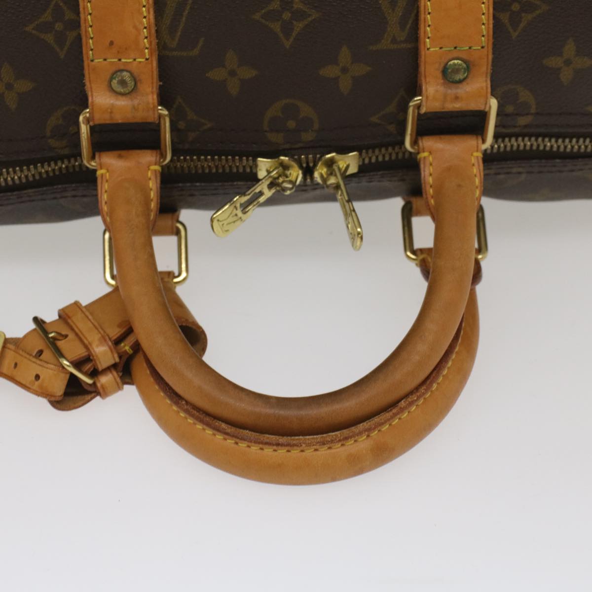 LOUIS VUITTON Monogram Keepall 45 Boston Bag M41428 LV 56244