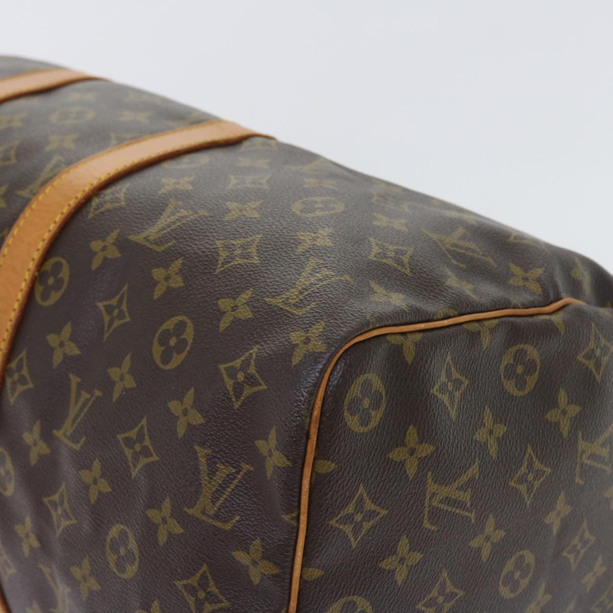 LOUIS VUITTON Monogram Keepall 45 Boston Bag M41428 LV 56245
