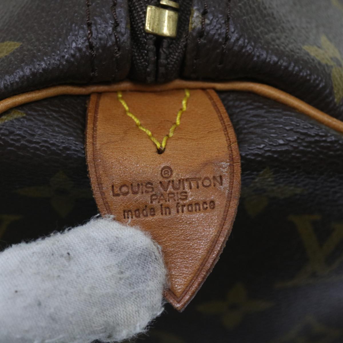 LOUIS VUITTON Monogram Keepall 45 Boston Bag M41428 LV 56245
