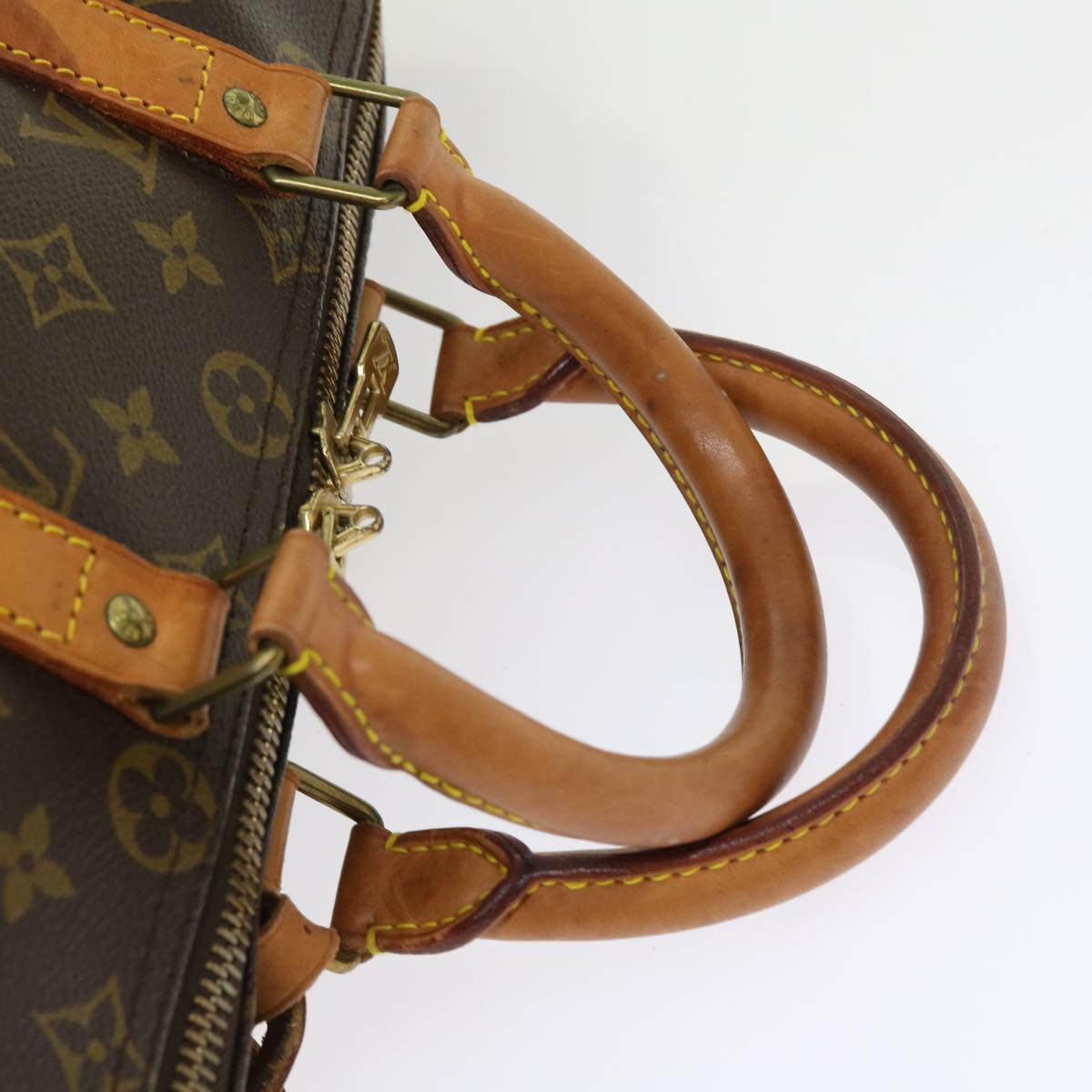 LOUIS VUITTON Monogram Keepall 45 Boston Bag M41428 LV 56245