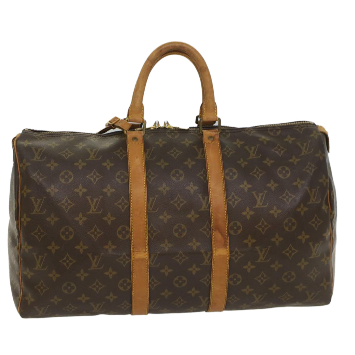 LOUIS VUITTON Monogram Keepall 45 Boston Bag M41428 LV 56246