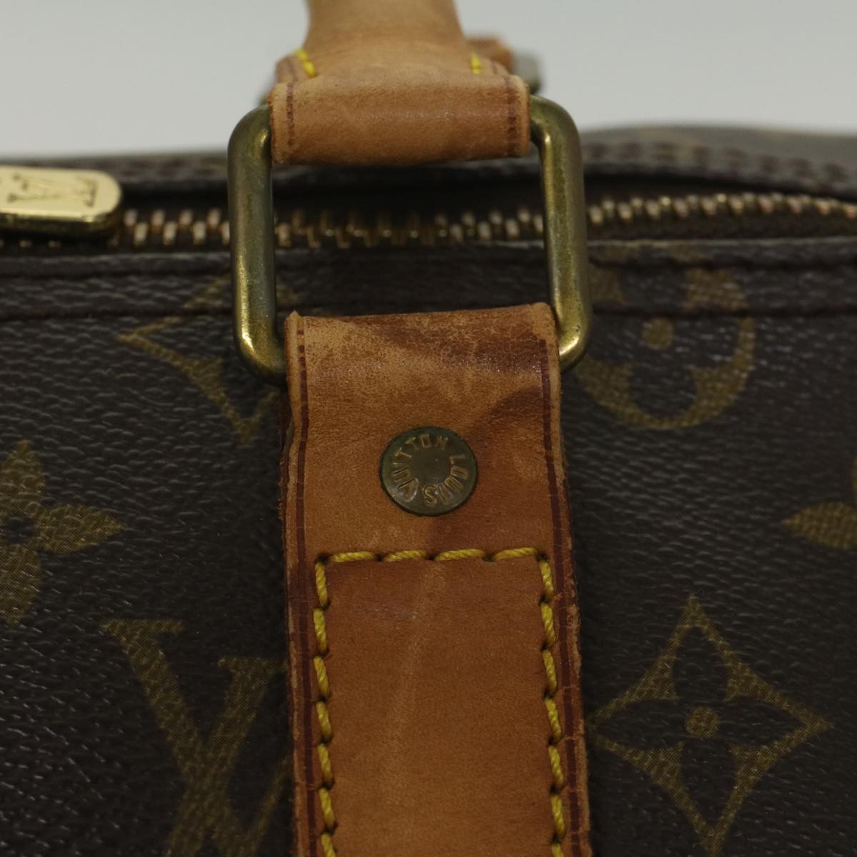 LOUIS VUITTON Monogram Keepall 45 Boston Bag M41428 LV 56246