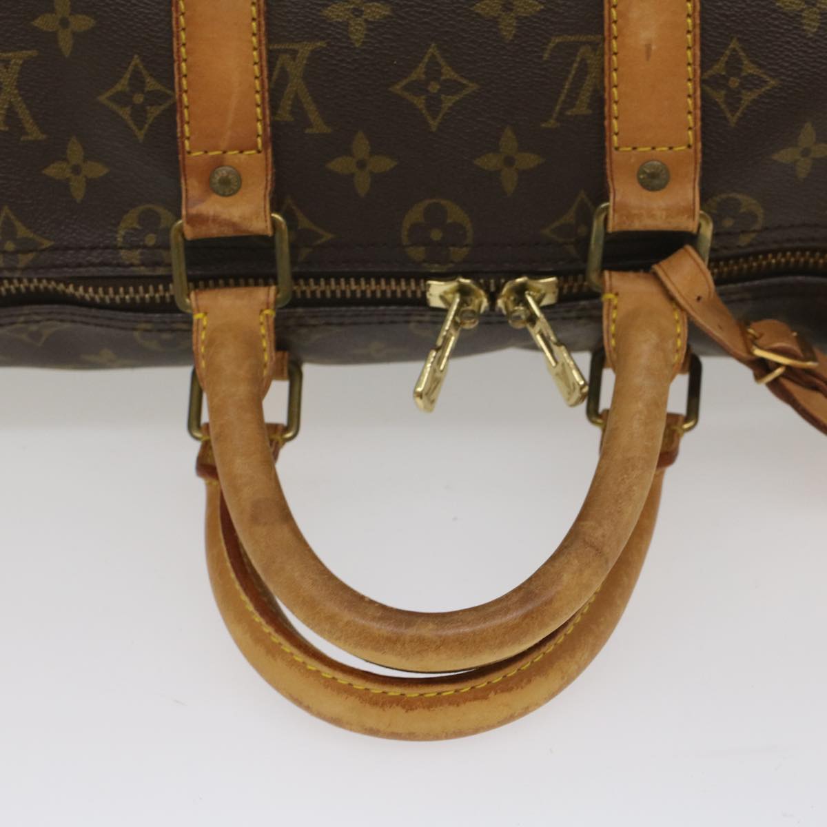 LOUIS VUITTON Monogram Keepall 45 Boston Bag M41428 LV 56246