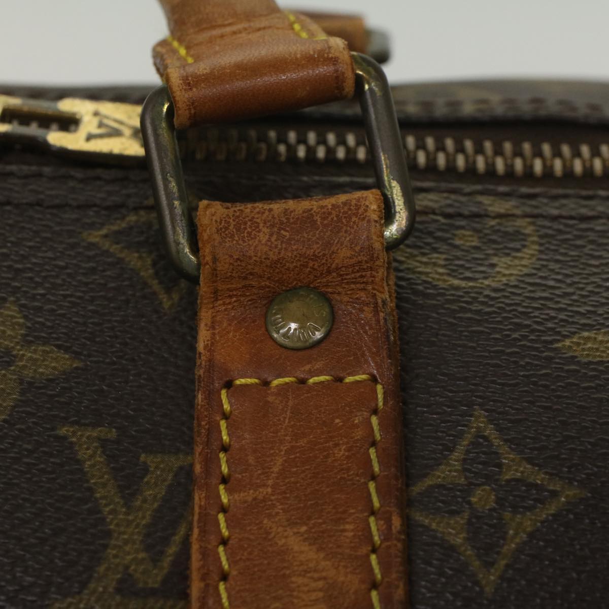 LOUIS VUITTON Monogram Keepall 45 Boston Bag M41428 LV 56249