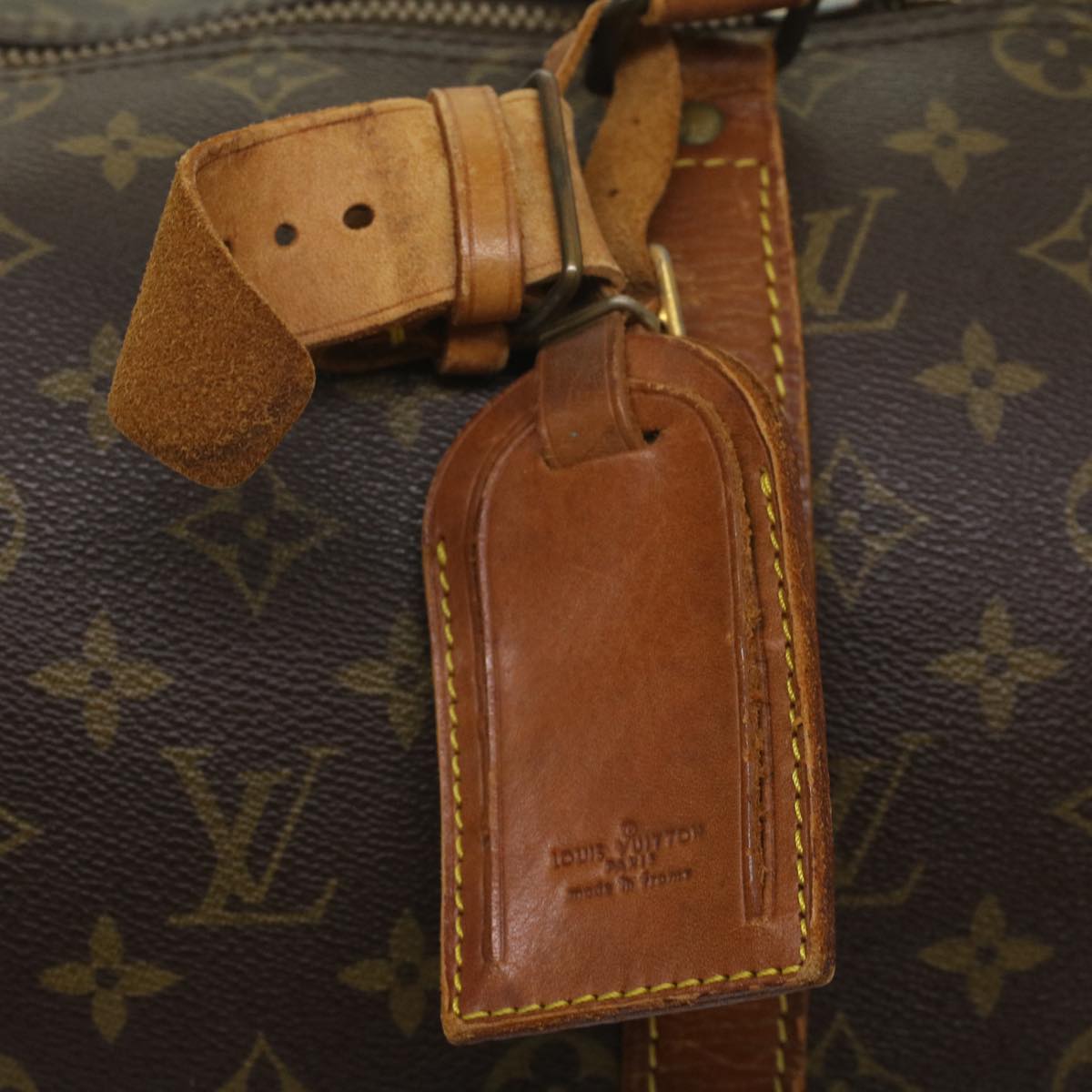 LOUIS VUITTON Monogram Keepall 45 Boston Bag M41428 LV 56249