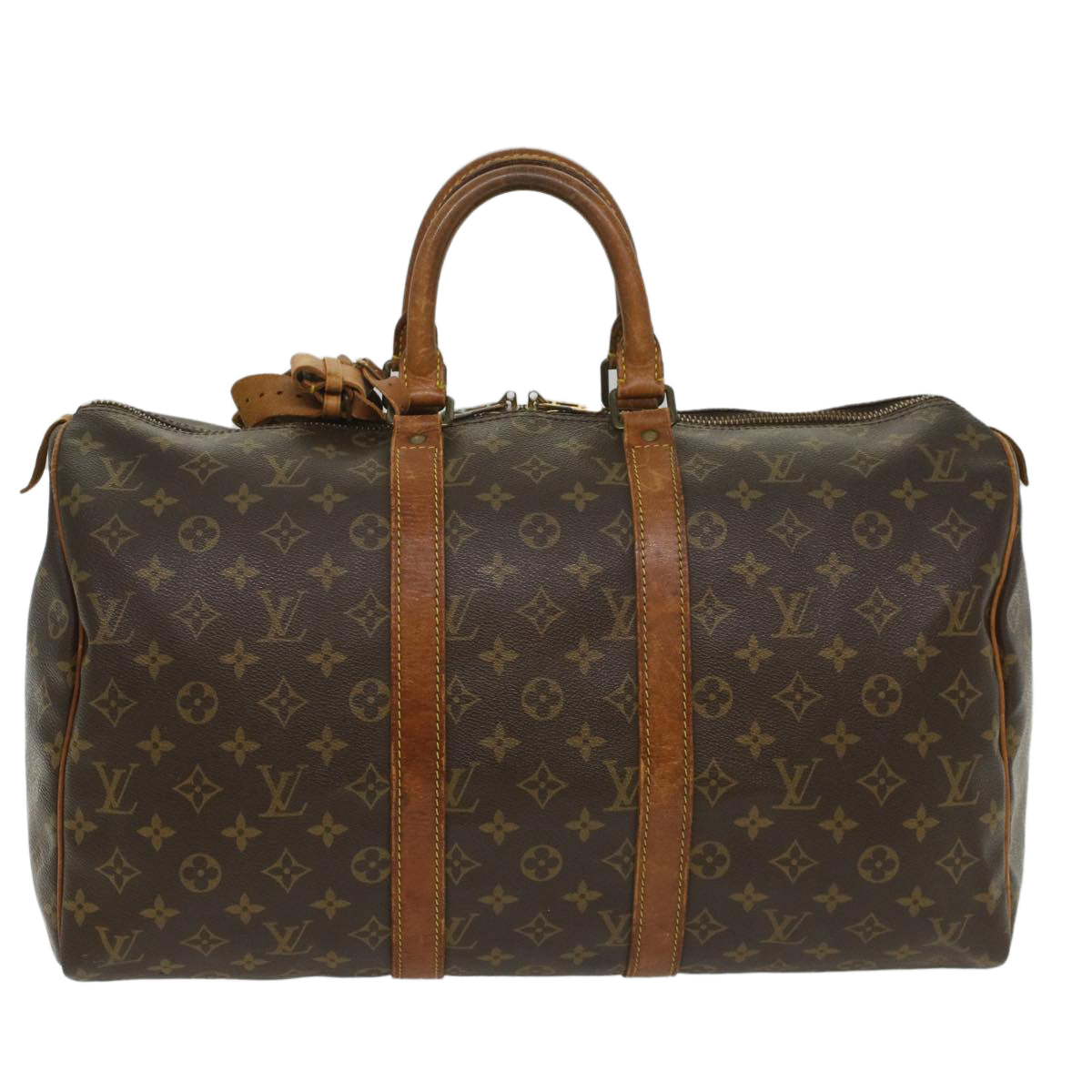 LOUIS VUITTON Monogram Keepall 45 Boston Bag M41428 LV 56249