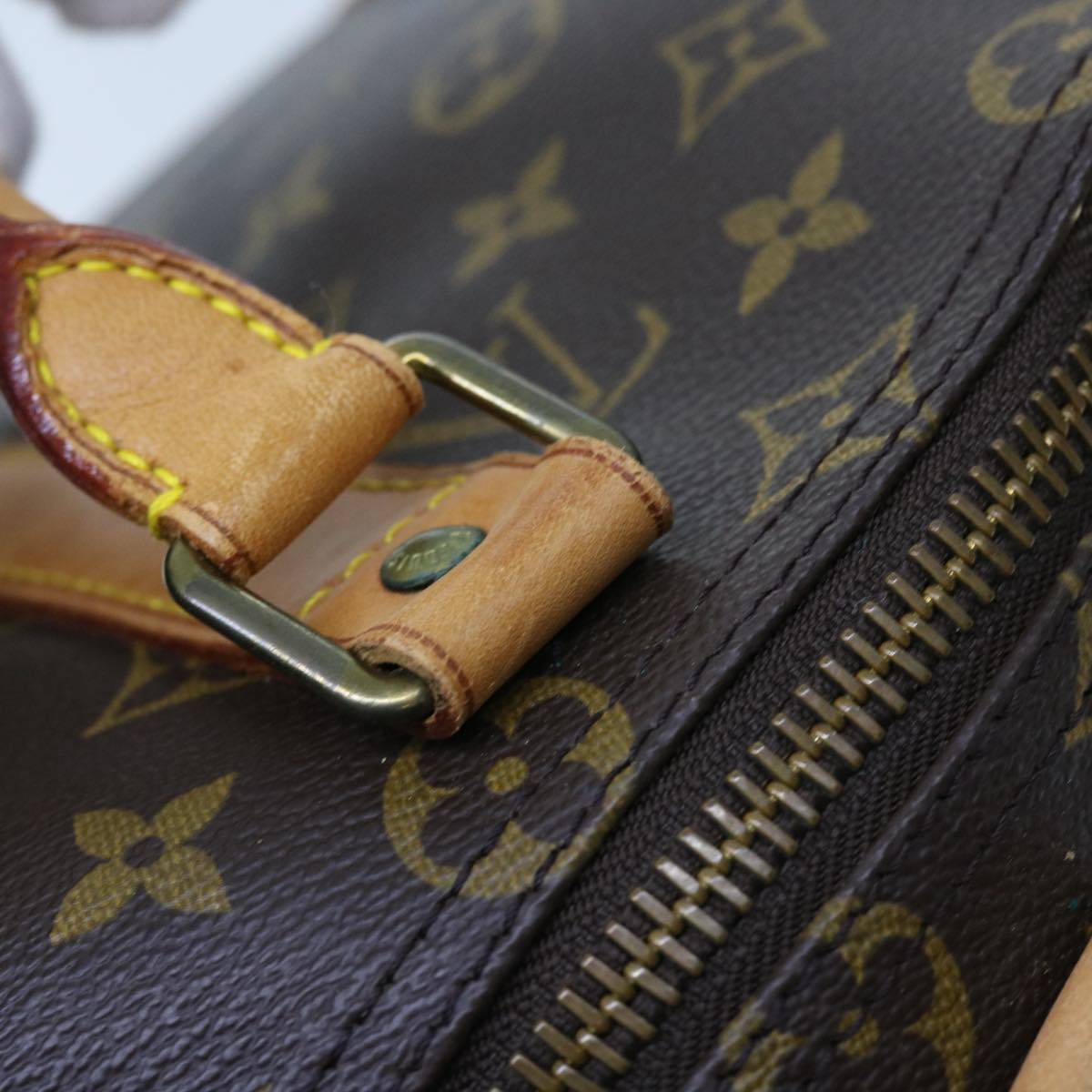 LOUIS VUITTON Monogram Keepall 50 Boston Bag M41426 LV 56250