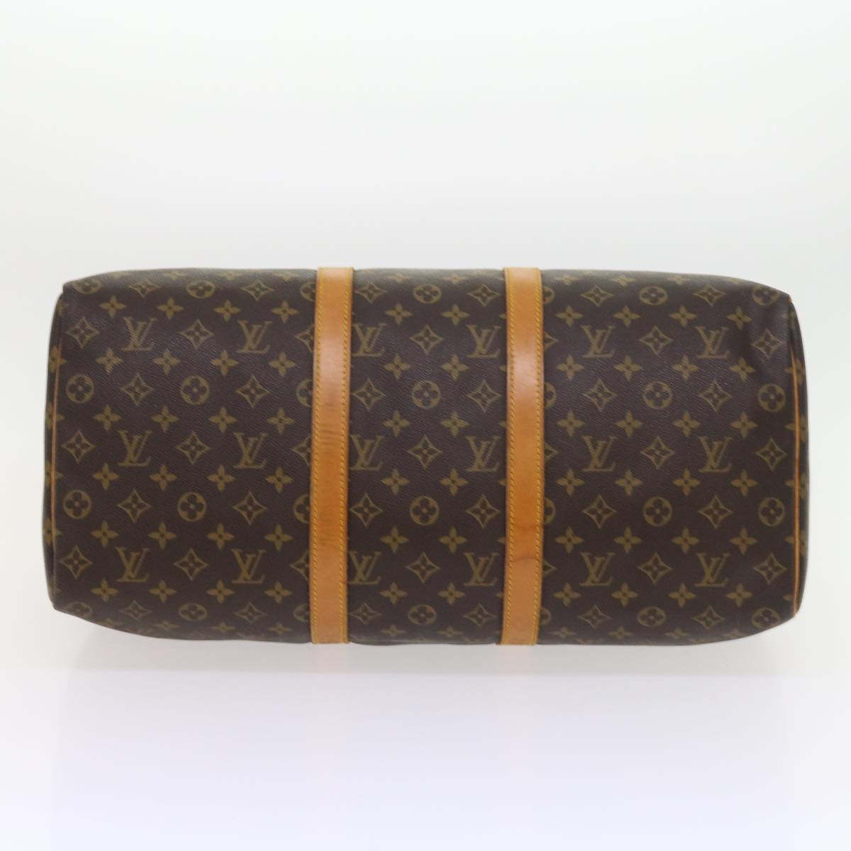 LOUIS VUITTON Monogram Keepall 50 Boston Bag M41426 LV 56254