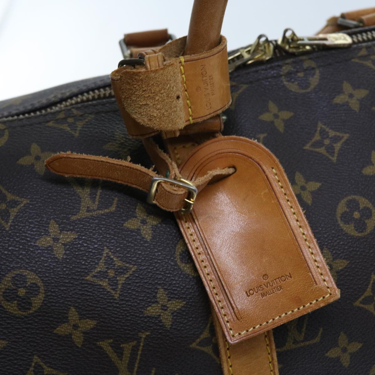 LOUIS VUITTON Monogram Keepall 50 Boston Bag M41426 LV 56254