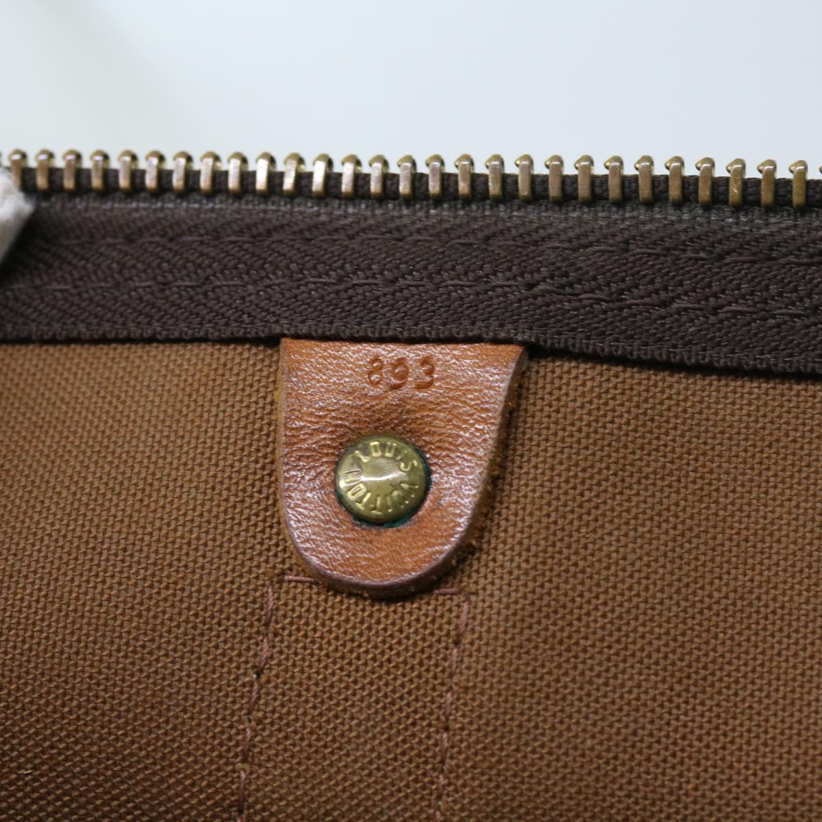 LOUIS VUITTON Monogram Keepall 50 Boston Bag M41426 LV 56254