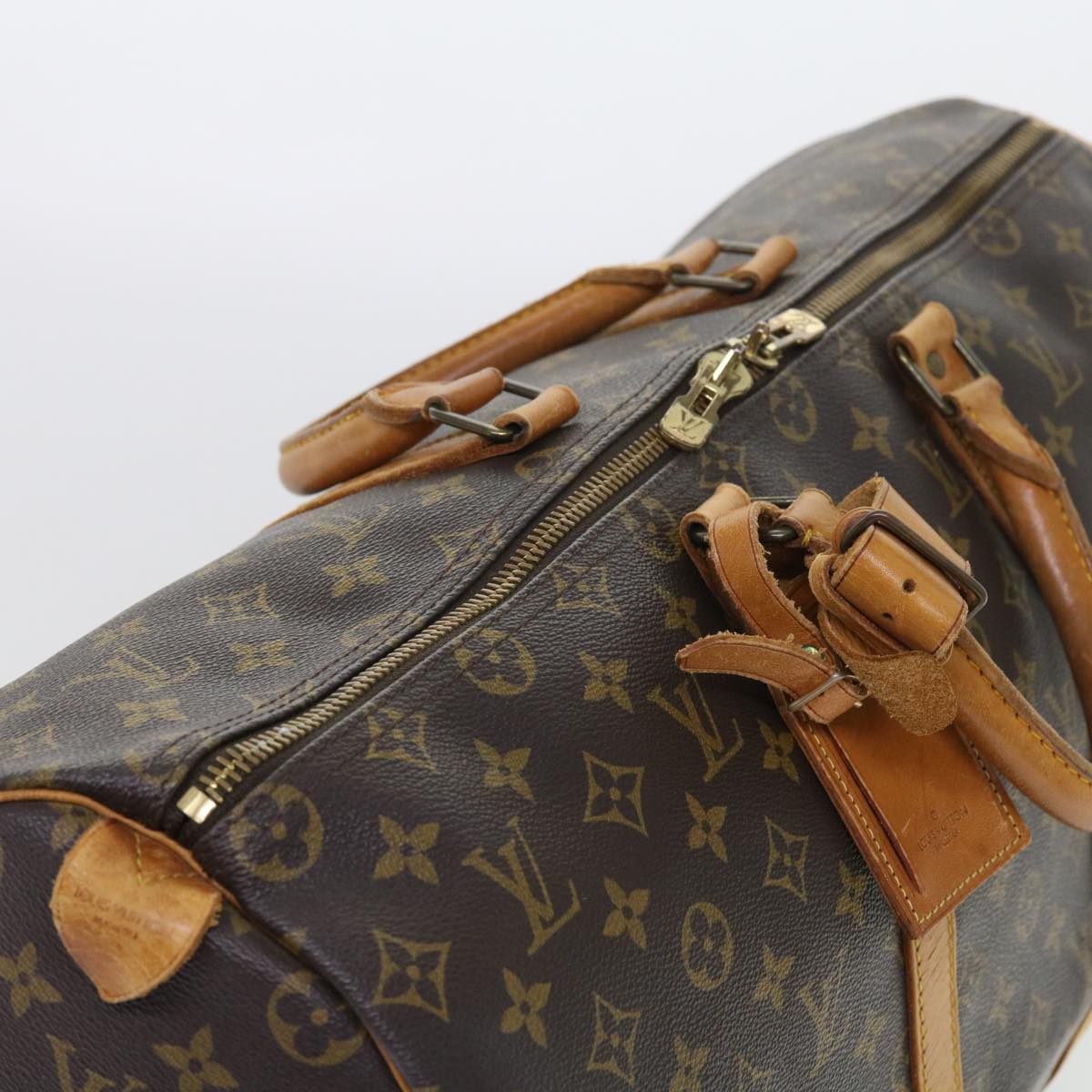 LOUIS VUITTON Monogram Keepall 50 Boston Bag M41426 LV 56254