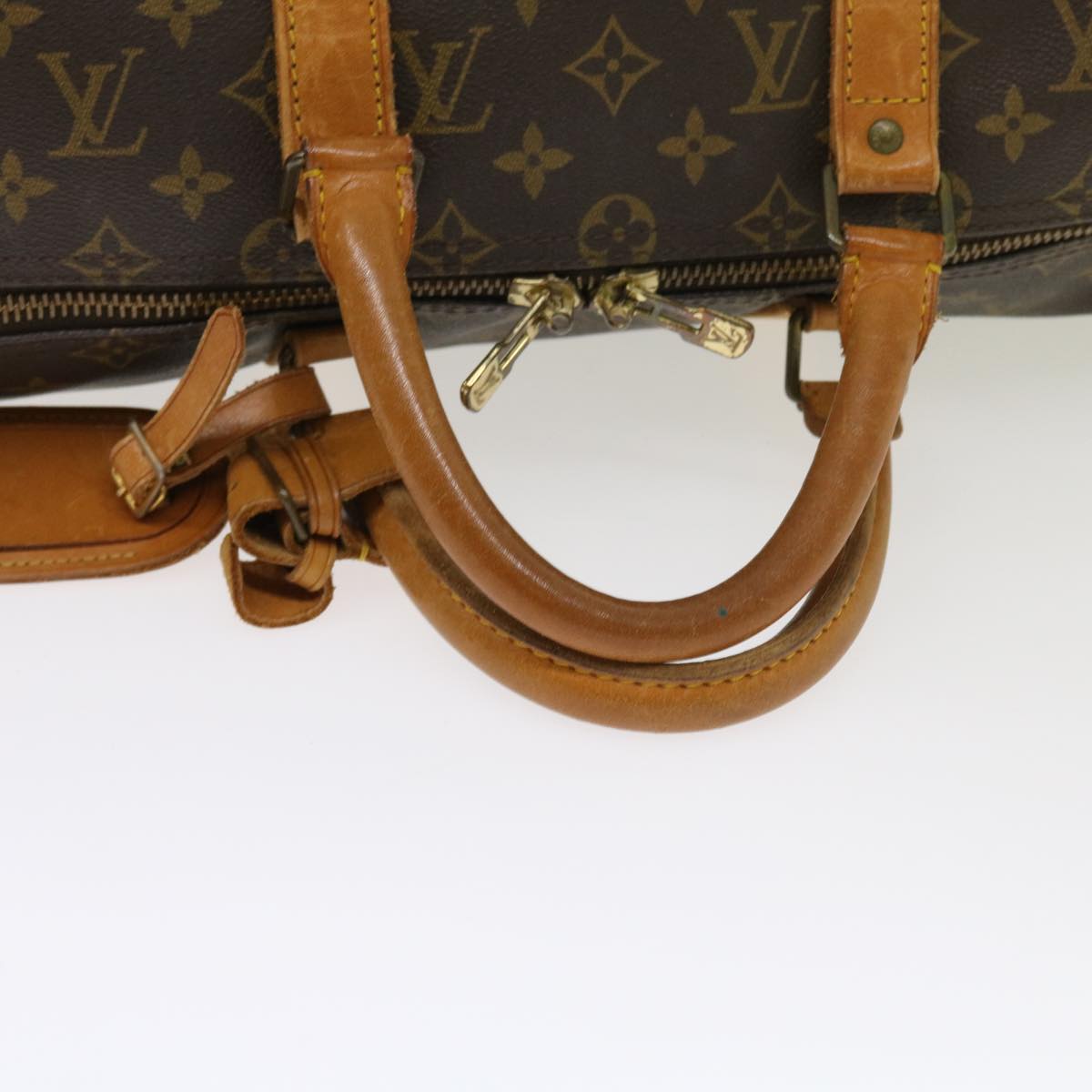 LOUIS VUITTON Monogram Keepall 50 Boston Bag M41426 LV 56254