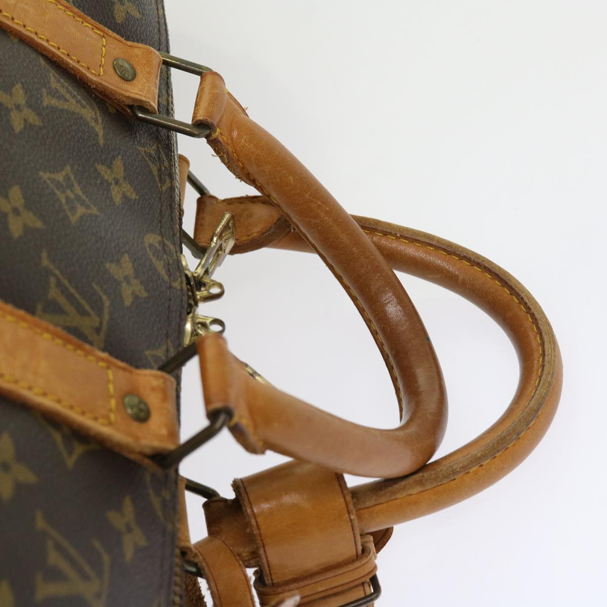 LOUIS VUITTON Monogram Keepall 50 Boston Bag M41426 LV 56254