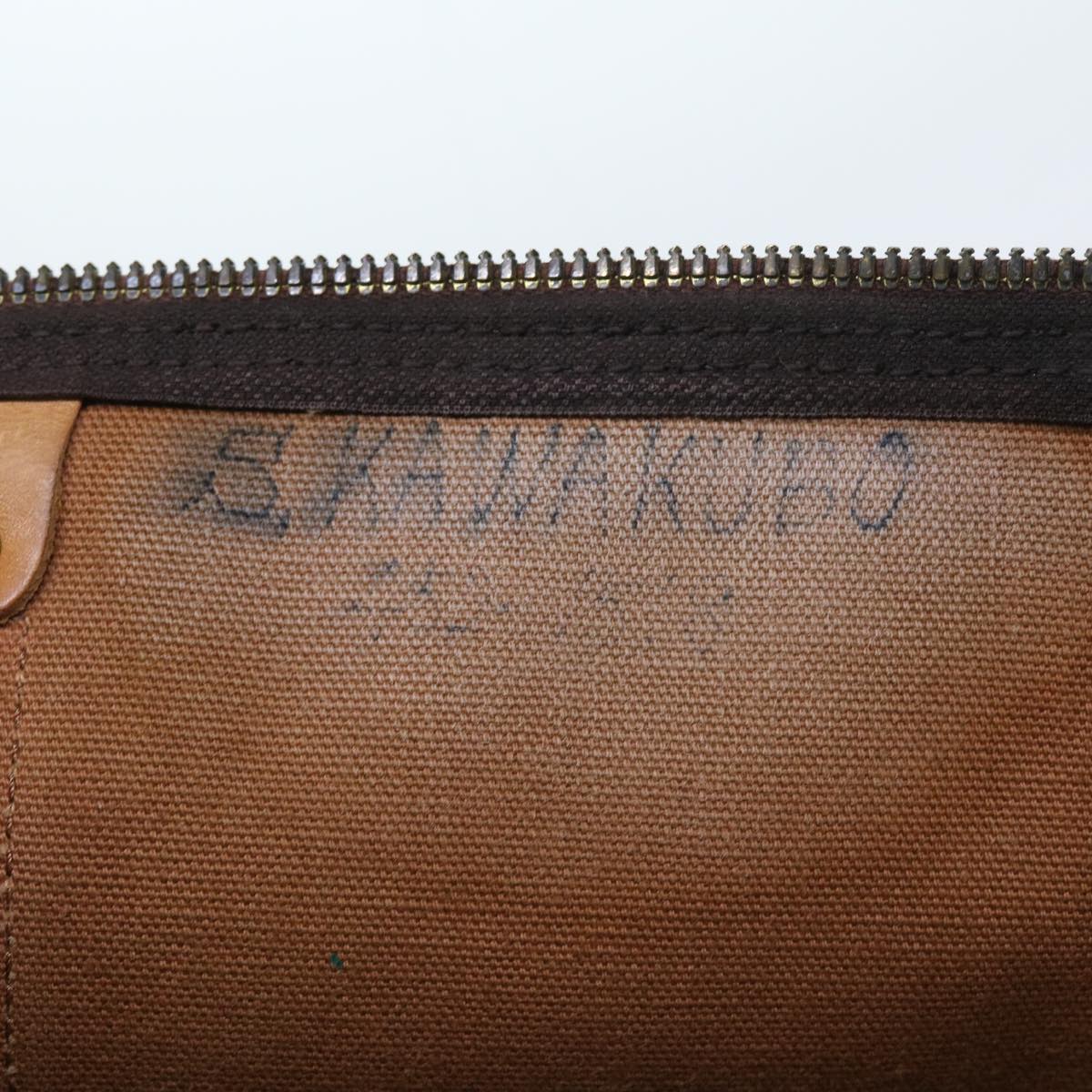 LOUIS VUITTON Monogram Keepall 60 Boston Bag M41422 LV 56259