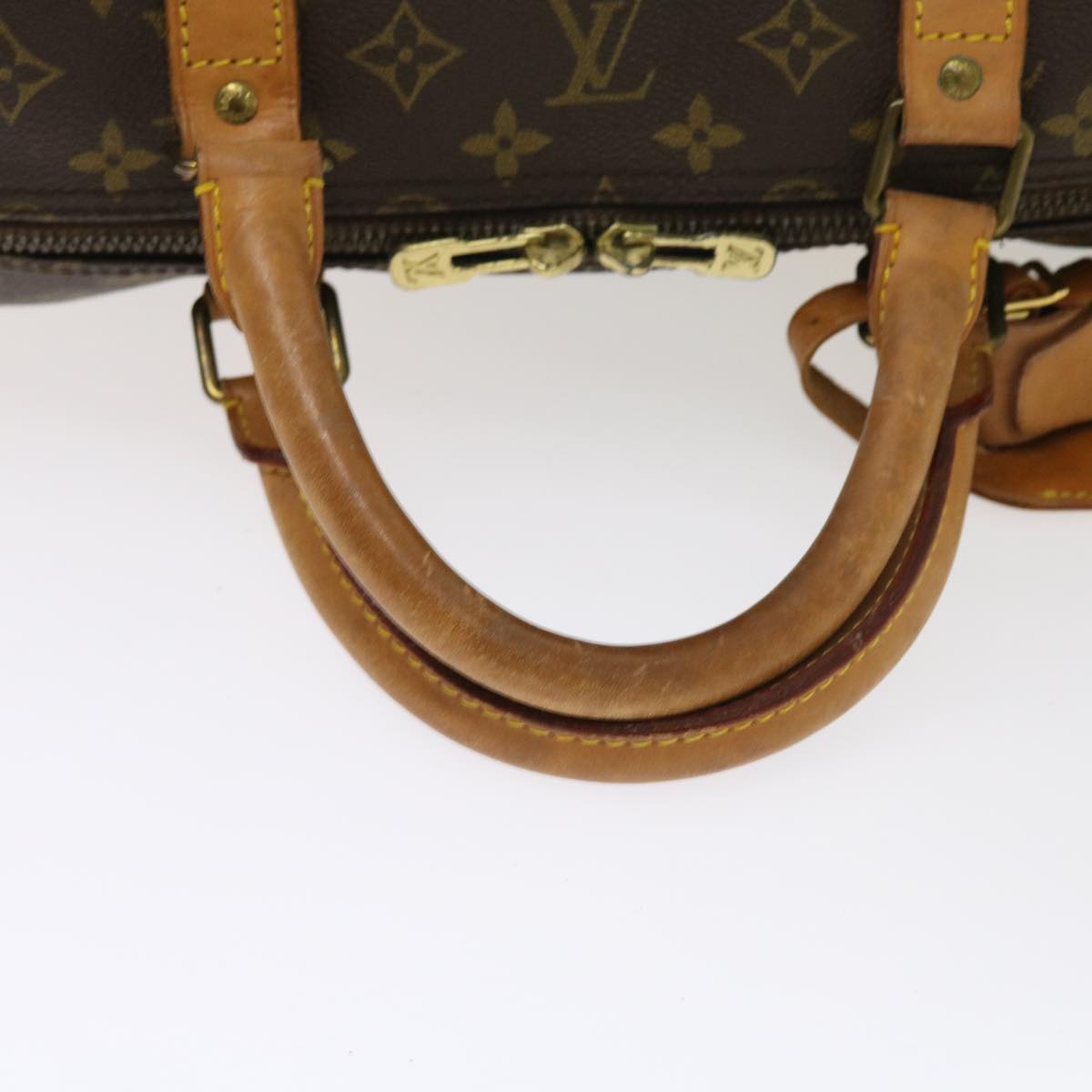 LOUIS VUITTON Monogram Keepall 60 Boston Bag M41422 LV 56259