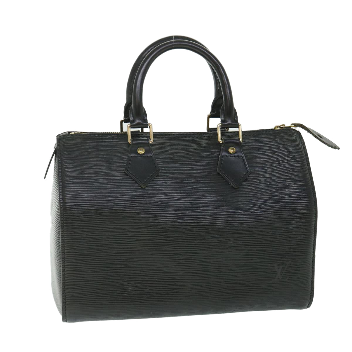LOUIS VUITTON Epi Speedy 25 Hand Bag Black M43012 LV 56260