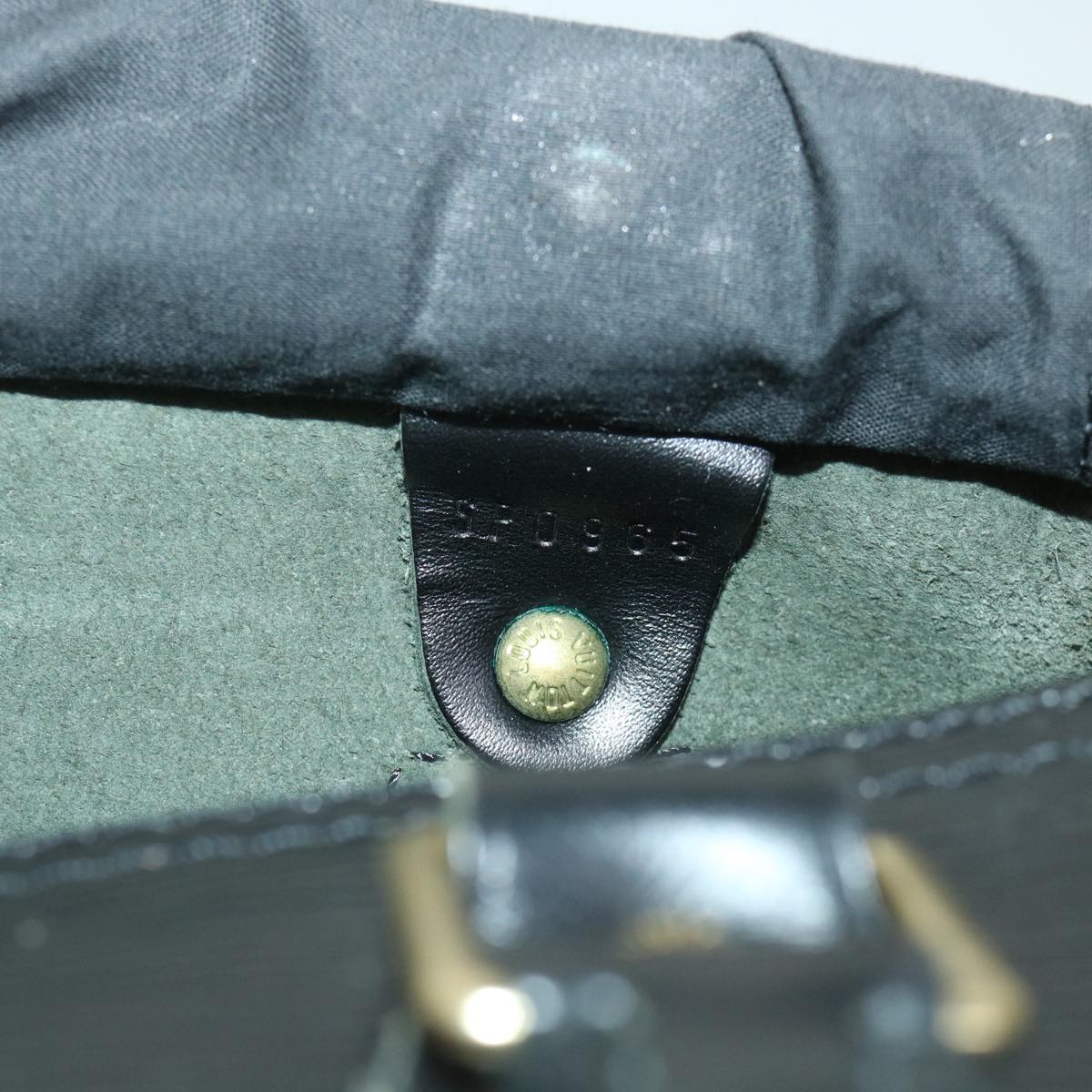 LOUIS VUITTON Epi Speedy 25 Hand Bag Black M43012 LV 56260