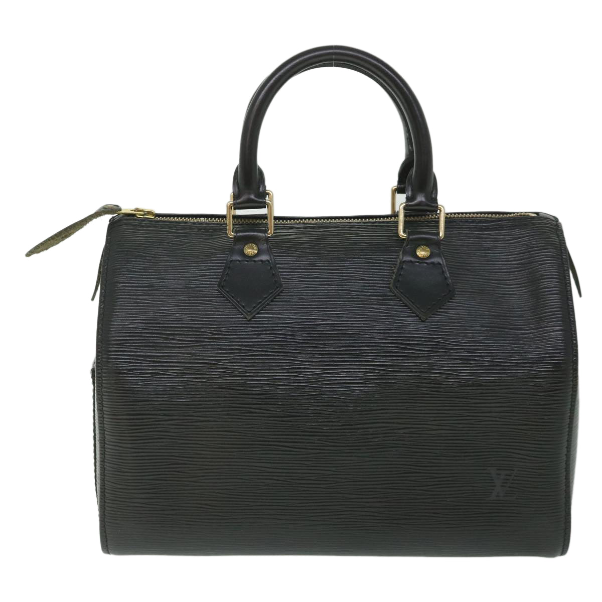 LOUIS VUITTON Epi Speedy 25 Hand Bag Black M43012 LV 56260