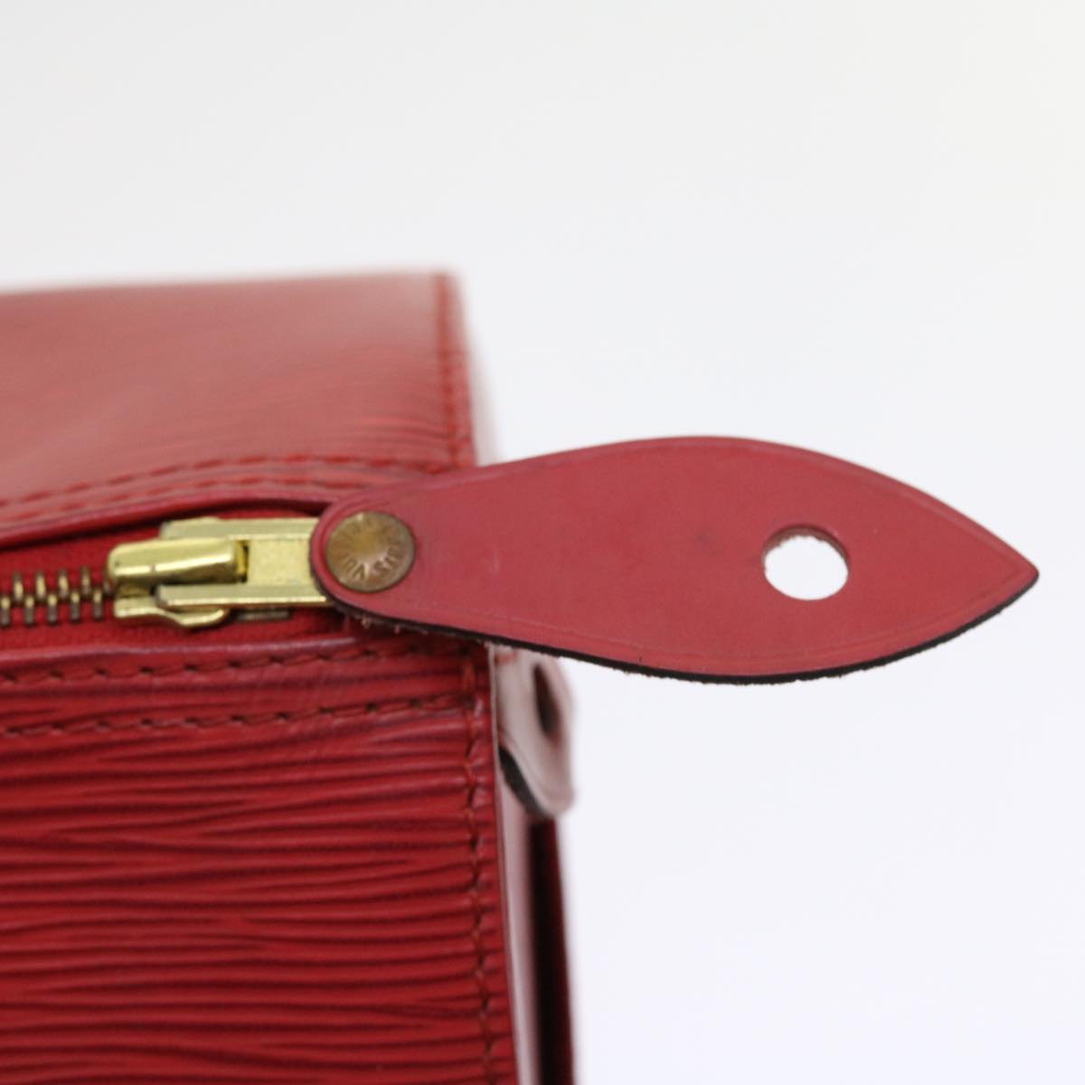 LOUIS VUITTON Epi Speedy 30 Hand Bag Castilian Red M43007 LV 56261