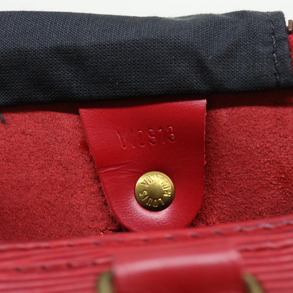 LOUIS VUITTON Epi Speedy 30 Hand Bag Castilian Red M43007 LV 56261