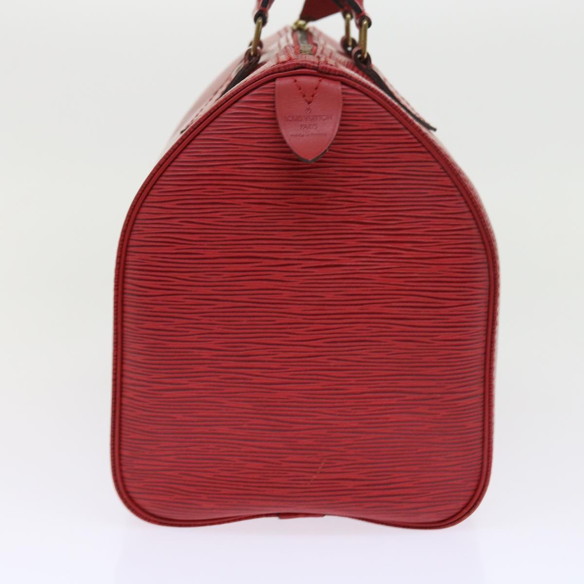 LOUIS VUITTON Epi Speedy 30 Hand Bag Castilian Red M43007 LV 56261