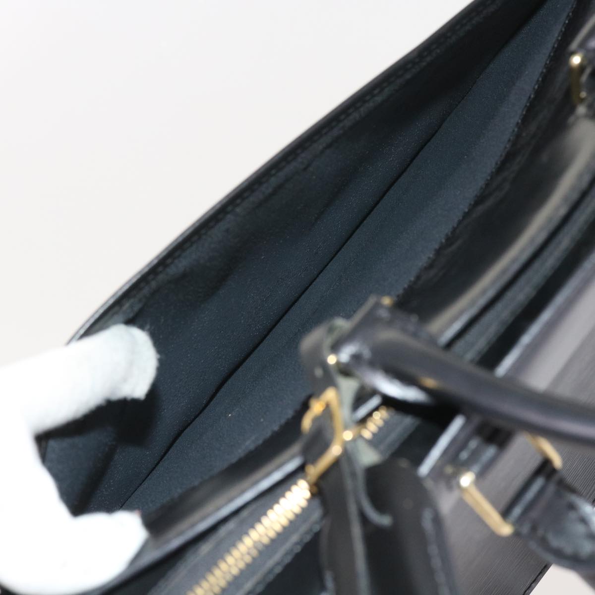 LOUIS VUITTON Epi Riviera Hand Bag Noir Black M48182 LV 56262