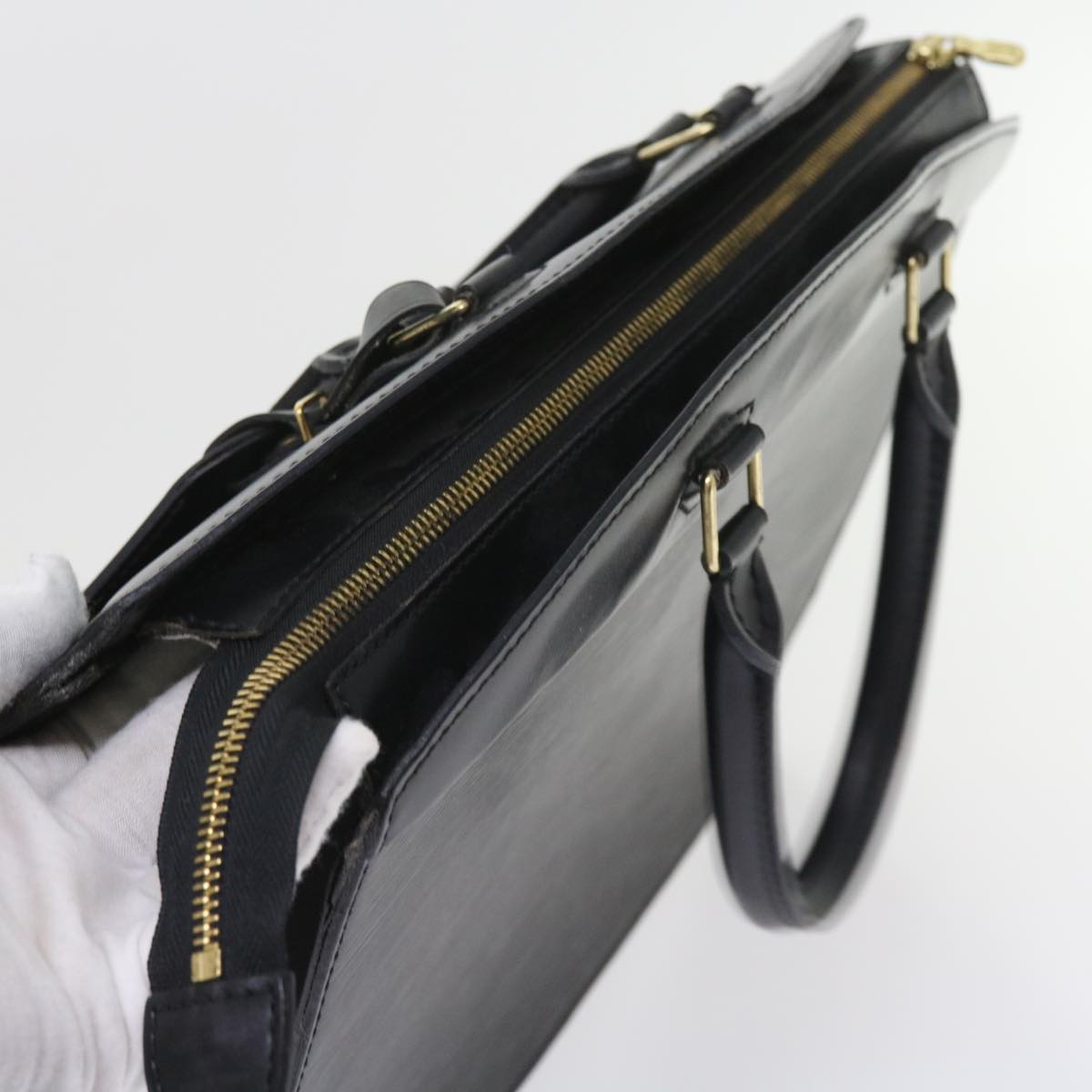 LOUIS VUITTON Epi Riviera Hand Bag Noir Black M48182 LV 56262
