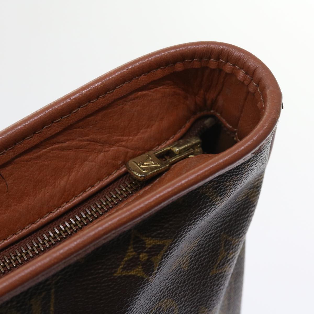 LOUIS VUITTON Monogram Sac Weekend PM Tote Bag M42425 LV 56282