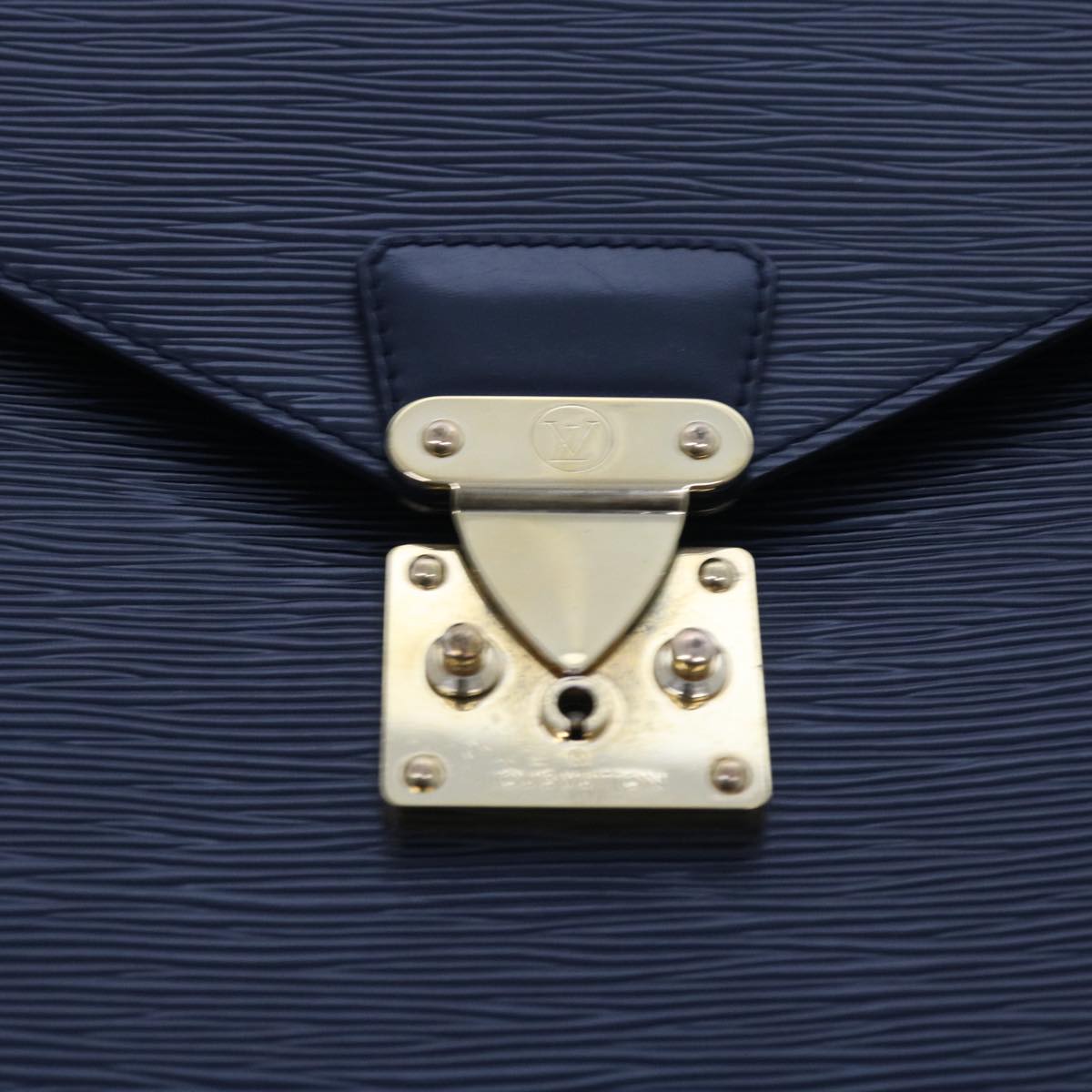 LOUIS VUITTON Epi Serviette Conseiller Business Bag Black M54422 LV 56283