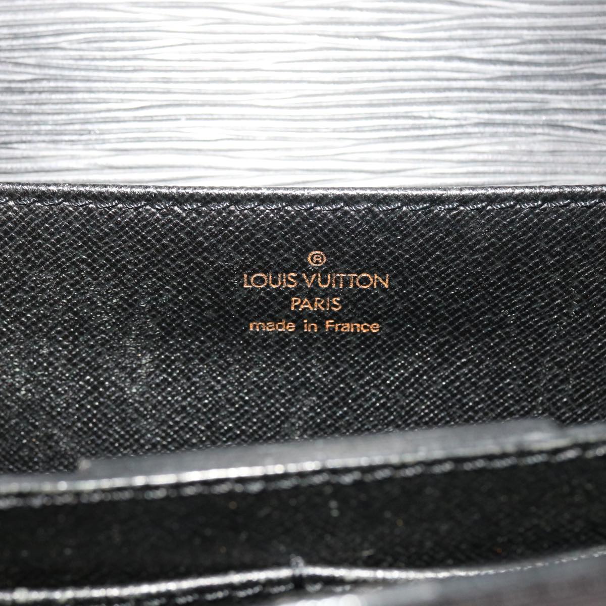 LOUIS VUITTON Epi Serviette Conseiller Business Bag Black M54422 LV 56283