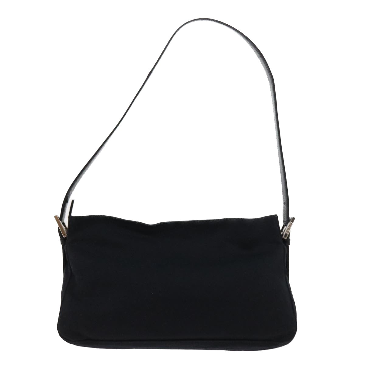 Luxury FendiMamma Baguette Shoulder Bag Nylon Black56301