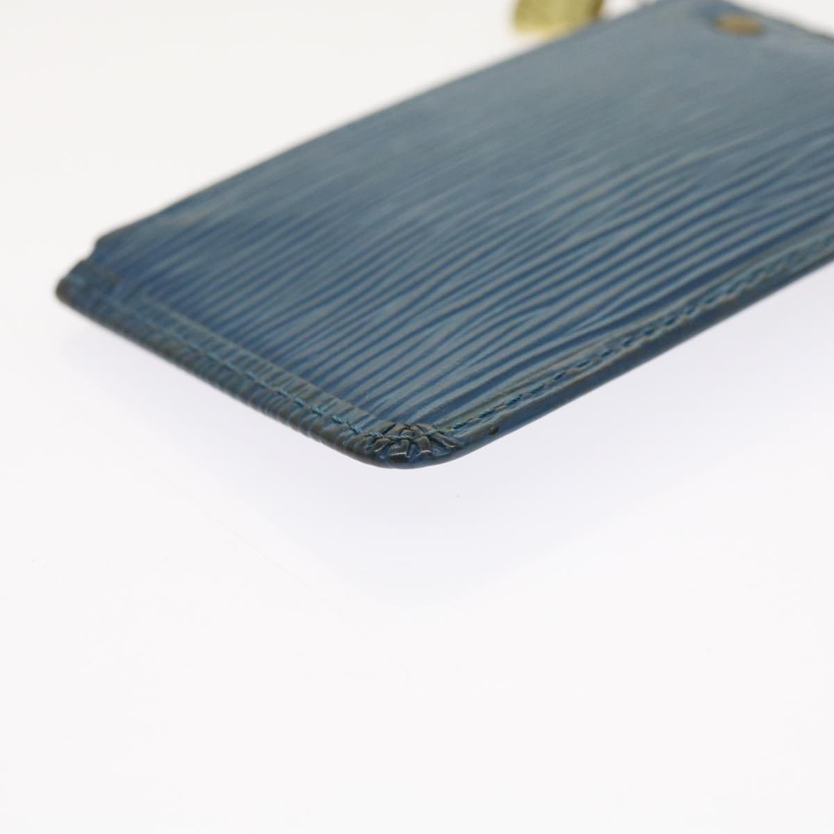 LOUIS VUITTON Epi Pochette Cles Coin Purse Blue M6380G LV 56333