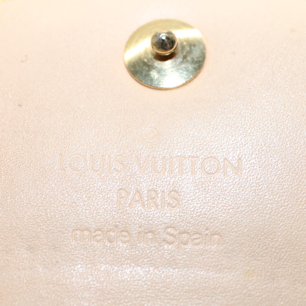 LOUIS VUITTON Multicolor Amberop Cartes De Visit Case White M66557 LV 56357