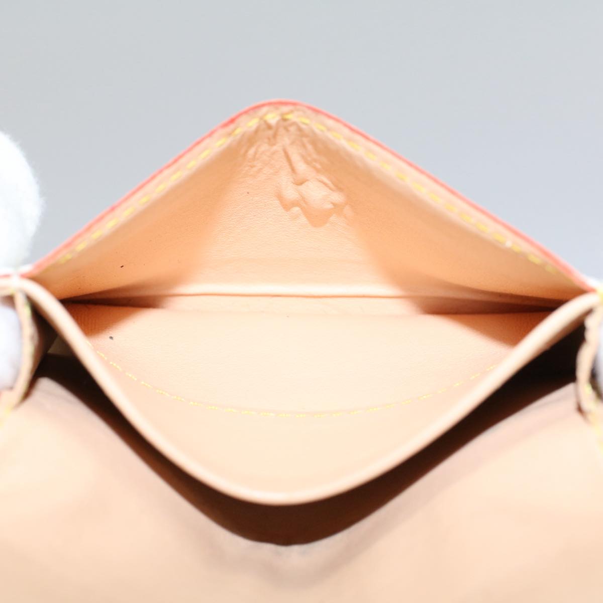 LOUIS VUITTON Multicolor Amberop Cartes De Visit Case White M66557 LV 56357