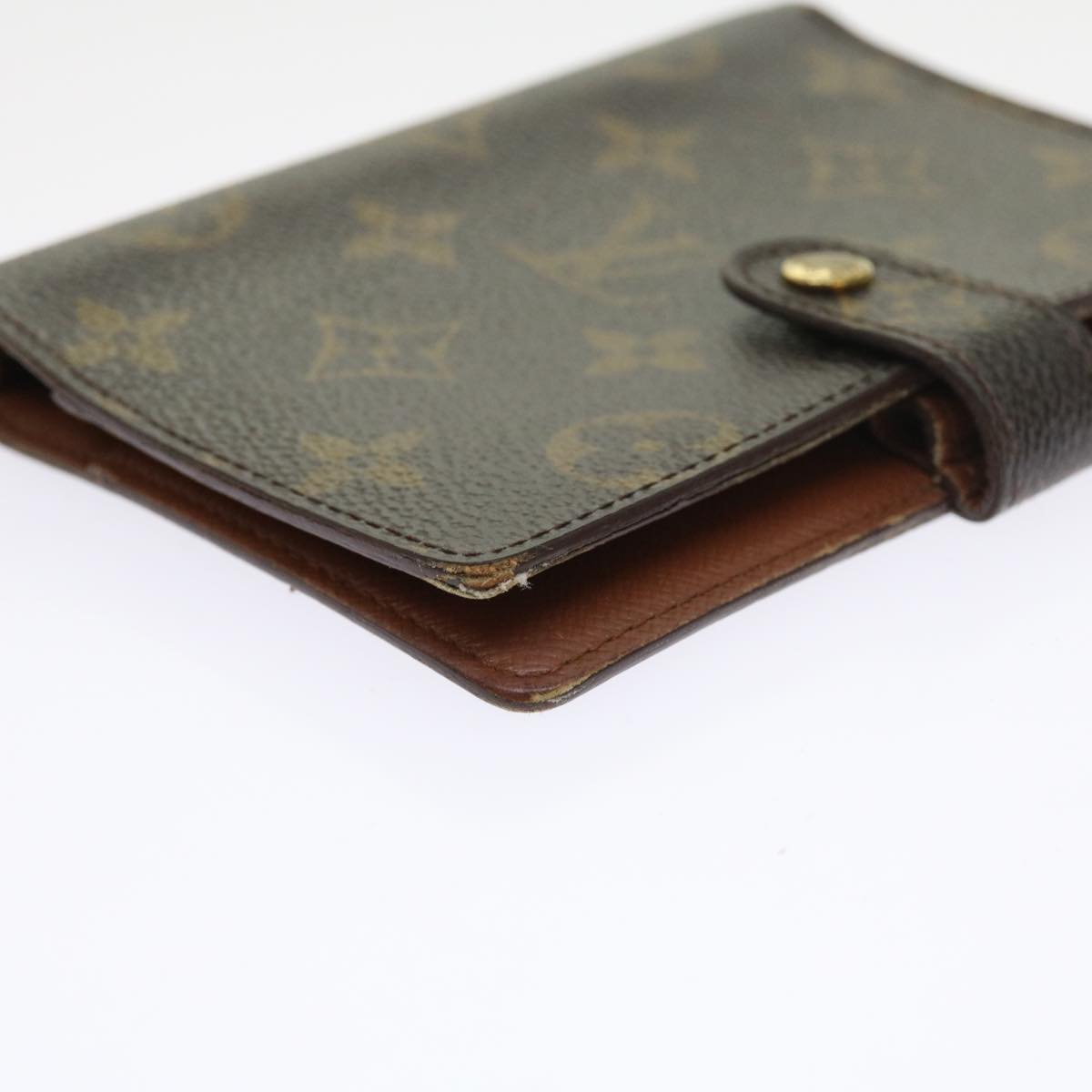 LOUIS VUITTON Monogram Agenda PM Day Planner Cover R20005 LV 56358
