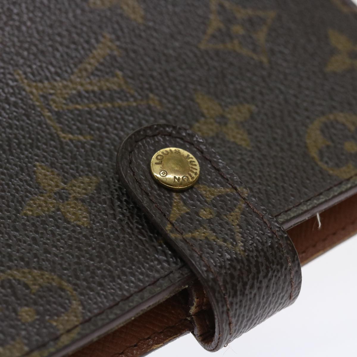 LOUIS VUITTON Monogram Agenda PM Day Planner Cover R20005 LV 56358