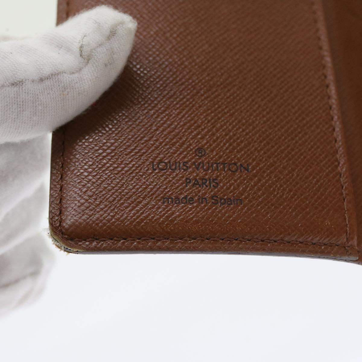 LOUIS VUITTON Monogram Agenda PM Day Planner Cover R20005 LV 56358