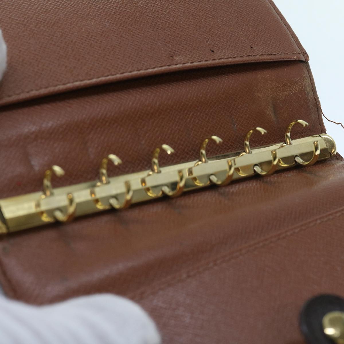 LOUIS VUITTON Monogram Agenda PM Day Planner Cover R20005 LV 56358