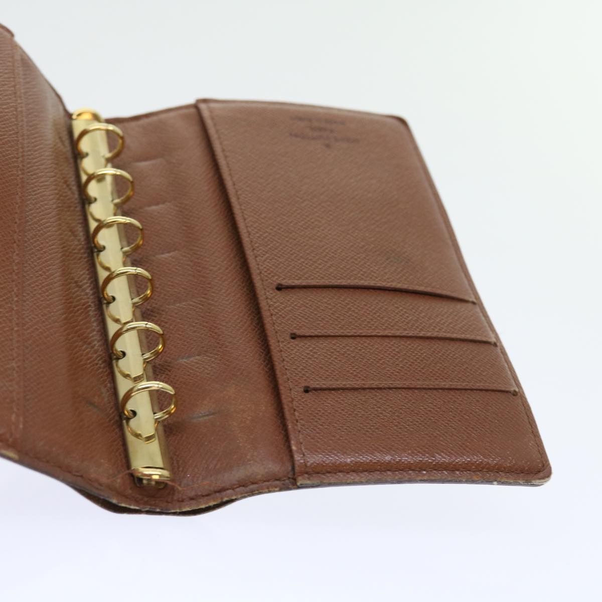 LOUIS VUITTON Monogram Agenda PM Day Planner Cover R20005 LV 56358