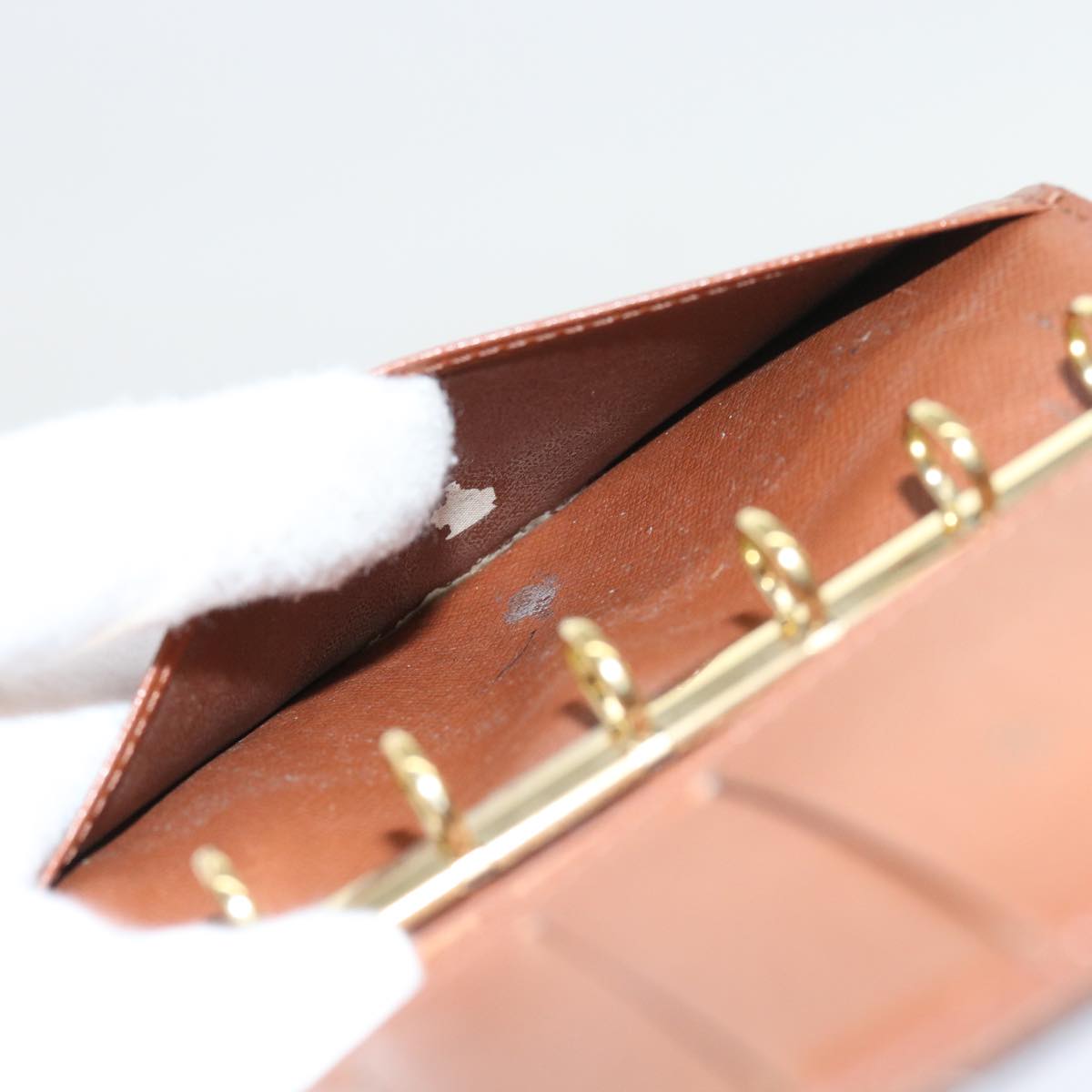 LOUIS VUITTON Monogram Agenda PM Day Planner Cover R20005 LV 56358