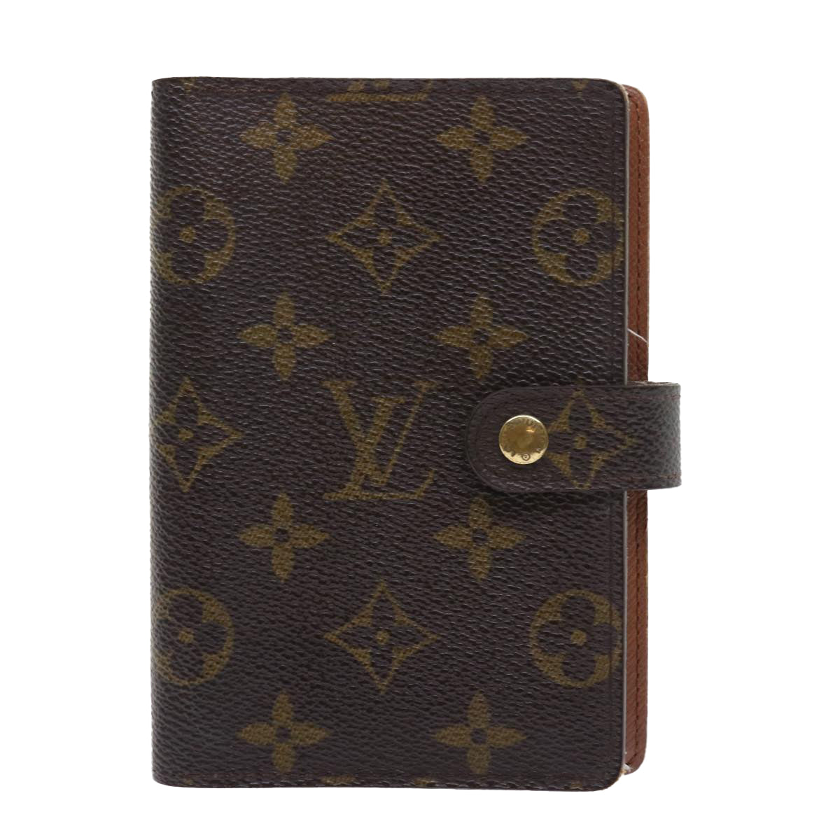 LOUIS VUITTON Monogram Agenda PM Day Planner Cover R20005 LV 56358