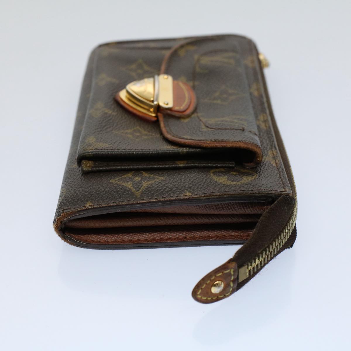 LOUIS VUITTON Monogram Portefeuille Astrid Long Wallet M61781 LV 56359